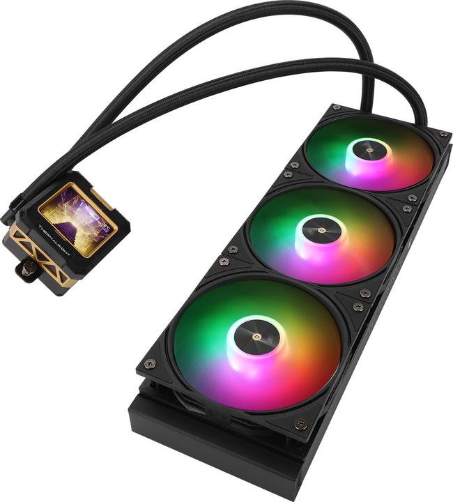 Immagine prodotto Thermalright Frozen Warframe 360 Black ARGB - AIO, 360 mm, LCD