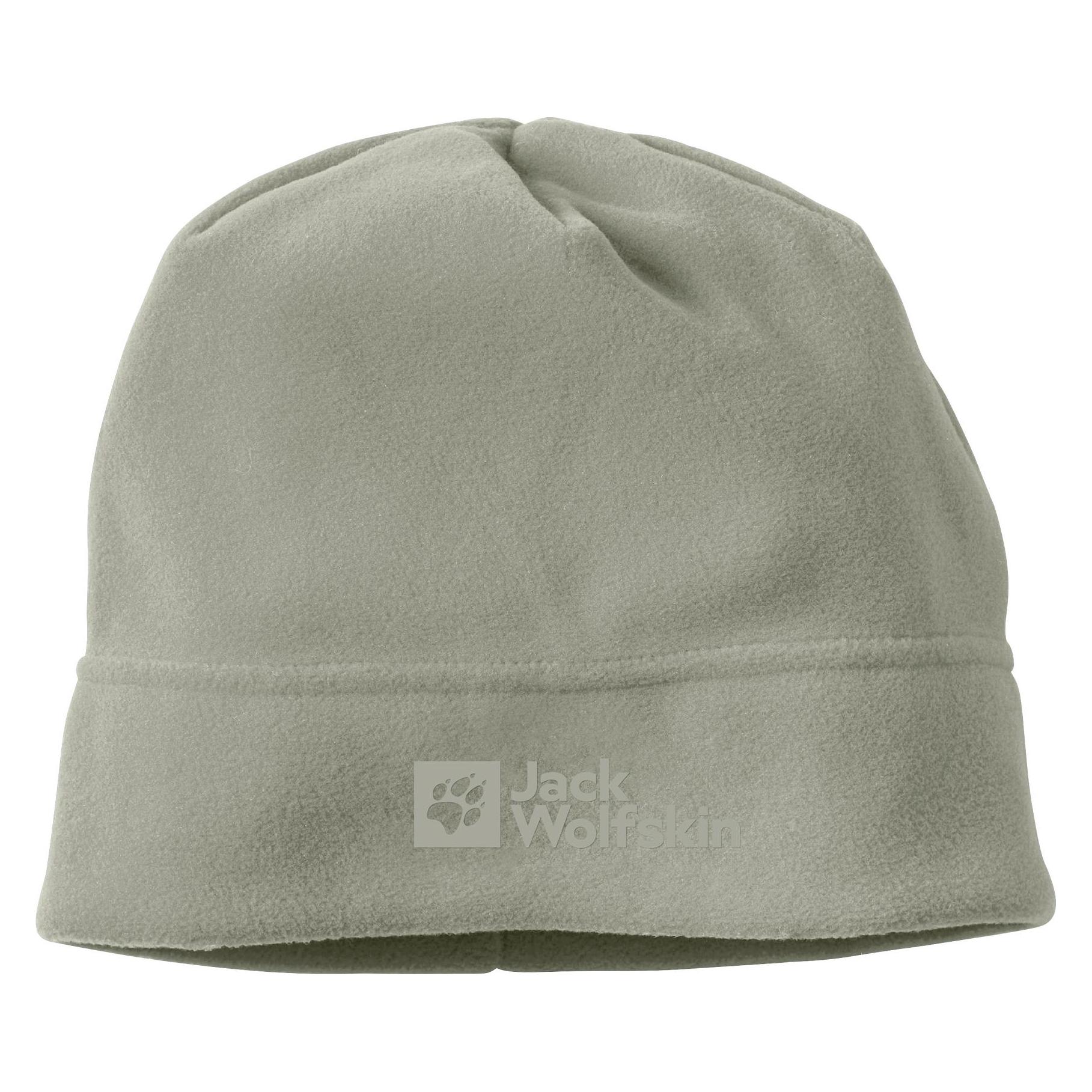 Jack Wolfskin, Damen, Mütze, Real Stuff Beanie, Grau, (One Size)