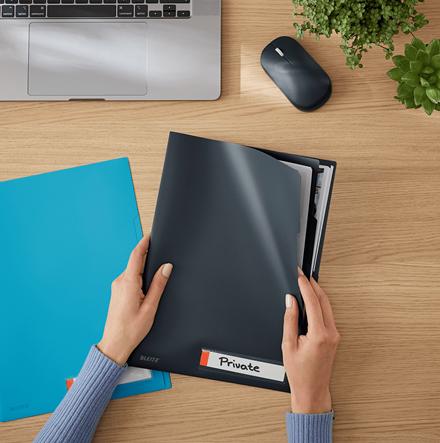 Produktbild Leitz Sichthülle Cosy Privacy Grau (A4, 3x)