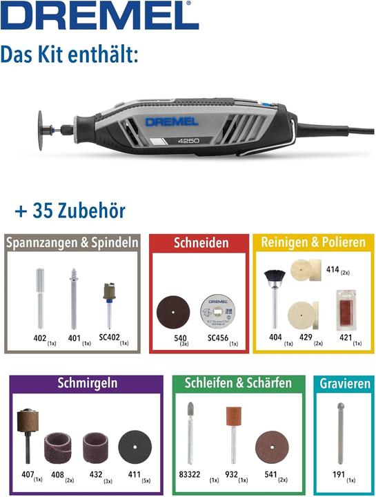 Actual product image Dremel 4250-35