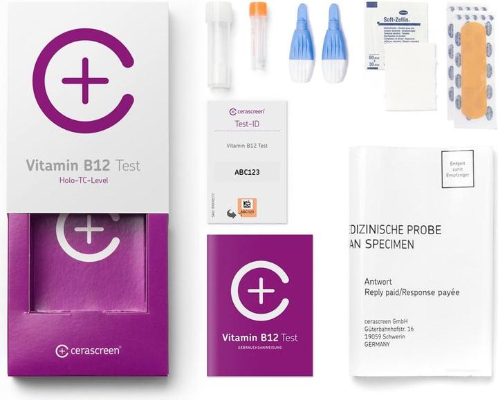 Image du produit Cerascreen Kit de test de la vitamine B12 1 pièce (1 x)