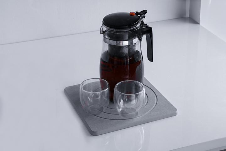 Actual product image Moonstone Skalta Coaster light grey (1x, Pan coaster)