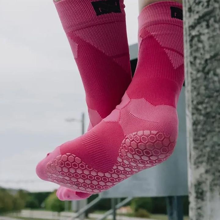 Image du produit NovoSoxx Fussballsocken Gr. 42-47 Grip Socken Fussball Strümpfe GripSoxx Rosa (42 - 47)