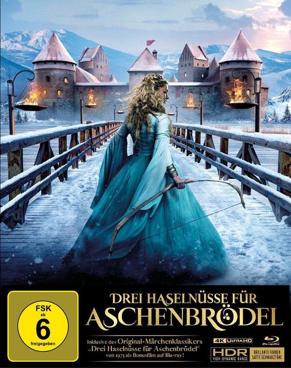 Plaion Trois noisettes pour Cendrillon (Mediabook, 4K-UHD + 2 Blu-rays)