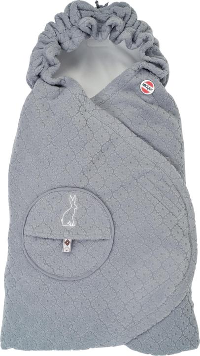 Actual product image Lodger Fleece Wrap Blanket Folklore Drizzle (12 x 4 x 4 cm)