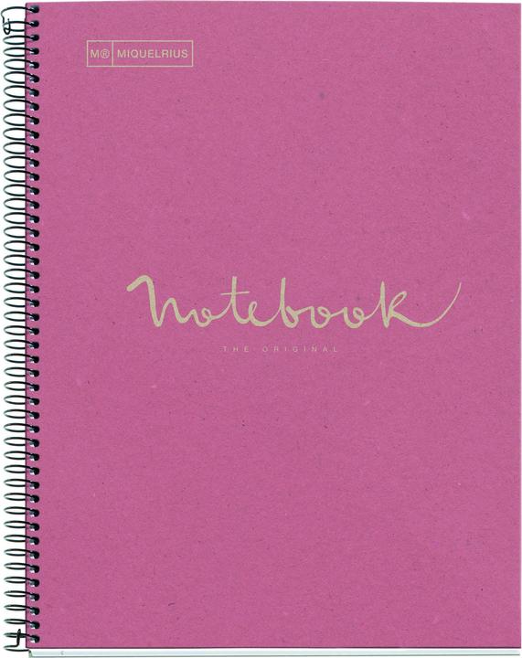 Actual product image Miquelrius Emotions Notebook (A4, Checked, Hardcover)