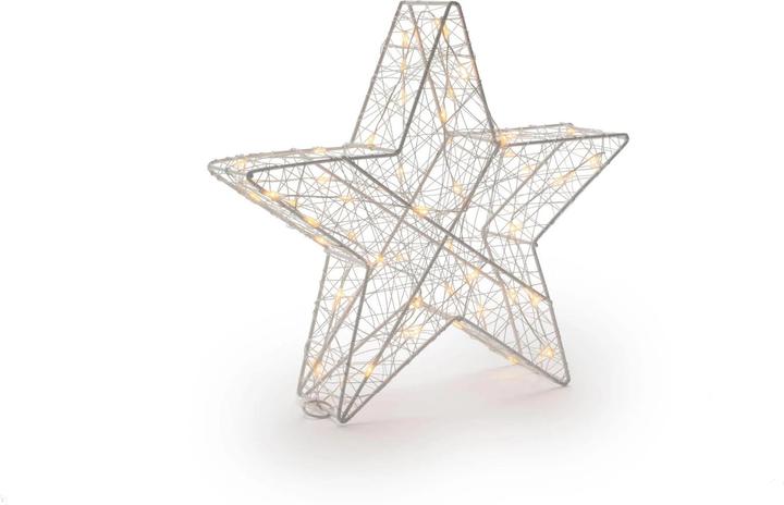 Produktbild STT Tischdeko 3D Star Bianco M, 28 cm