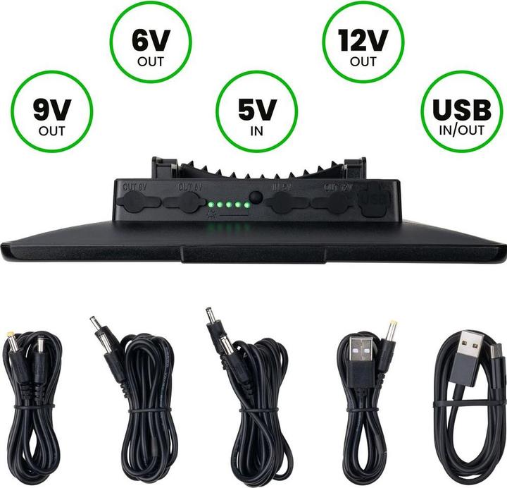 Produktbild Dörr Kamera Solarpanel 5000 mAh 6 V-9 V-12 V, Produkttyp: Akku