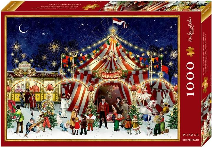 Produktbild Puzzle – Nostalgischer Weihnachtszirkus (1000 Teile)