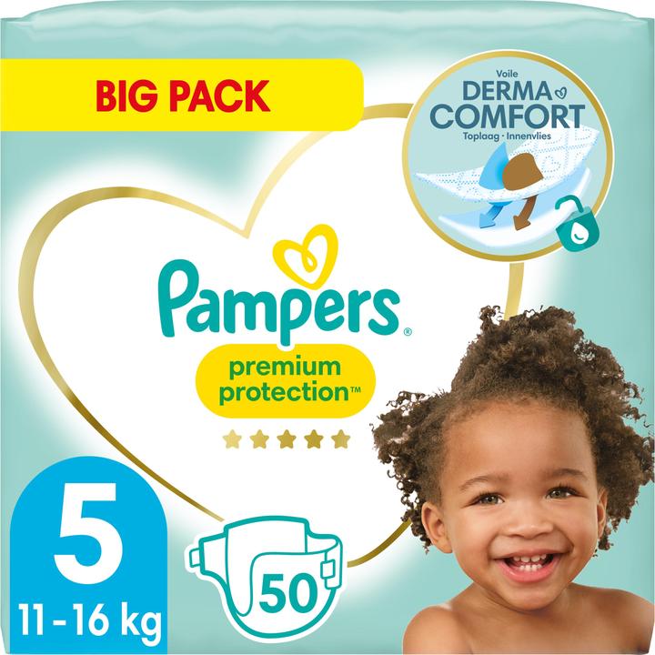 Image du produit Pampers Protection premium (Taille 5, Pack, 50 pcs)