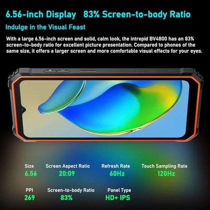 Image du produit Blackview BV4800 (Double Sim - 6.56" - 64 Go, 3 Go RAM) Vert (64 Go, Vert, 6.56")