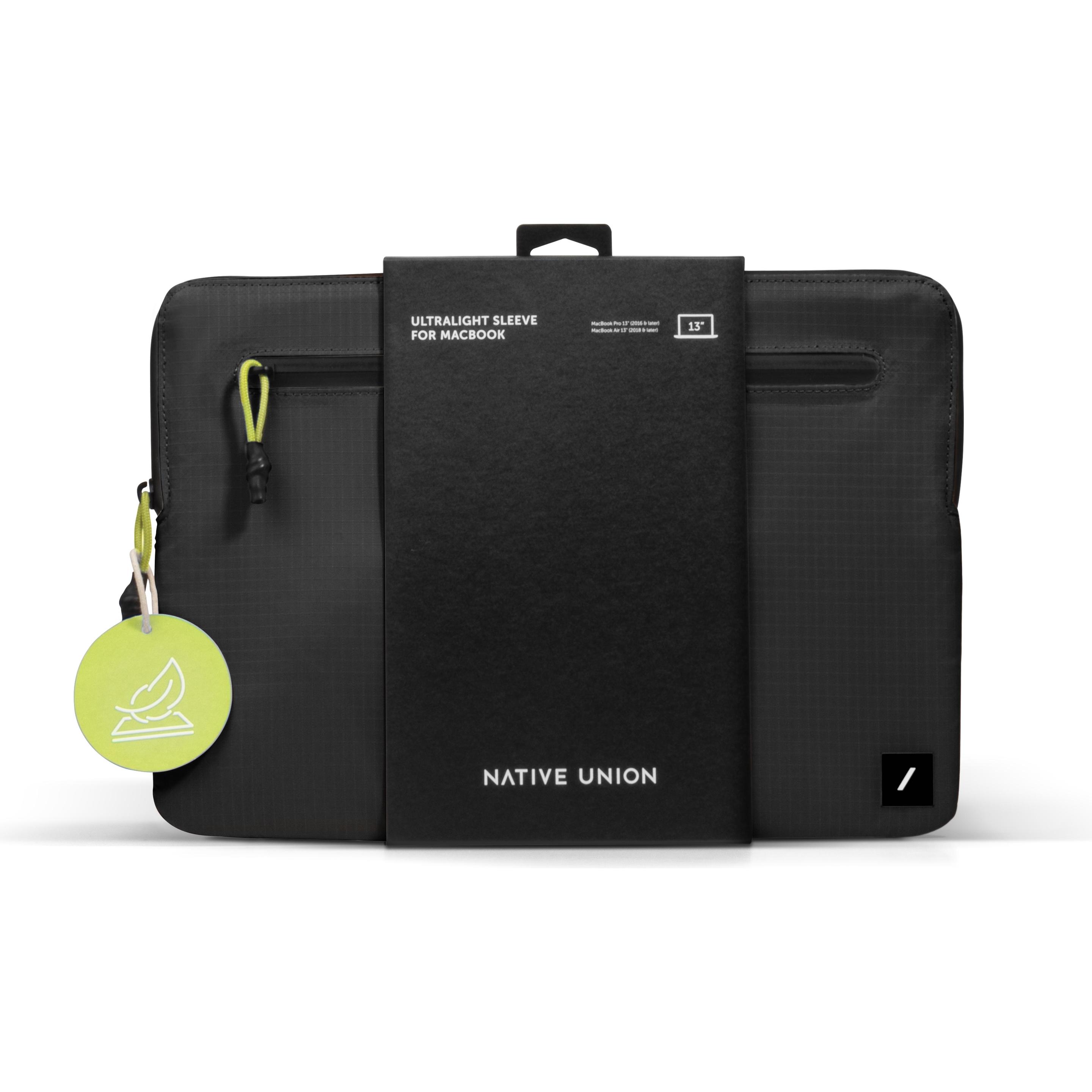 Thumbnail - Native Union Ultralight Sleeve (12.99", Universal), Notebooktasche, Schwarz
