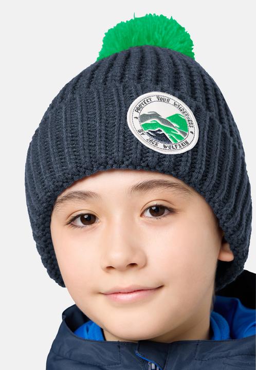 Actual product image Jack Wolfskin Pompom Badge Beanie K (S)