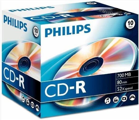 Actual product image Philips 8710895778176 blank CD-R 700 MB 10 pcs (10 x)