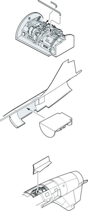 Image du produit CMK F-104G Starfighter Engine set USA (HAS)