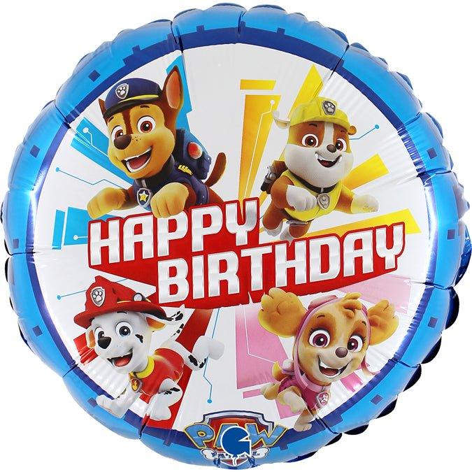 Produktbild Grabo Balloons Paw Patrol Happy Birthday Ballon (1 x)