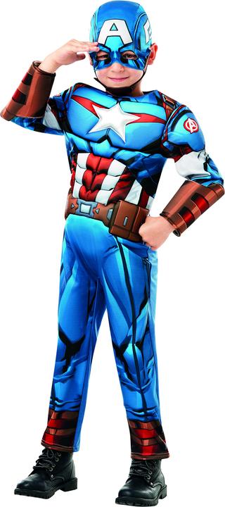 Produktbild Rubies Captain America Kinderkostüm Deluxe (S)