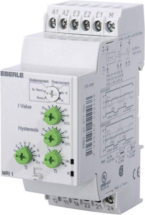 Produktbild Eberle Controls Überwachungsrelais MRI 1 Strommessrelais
