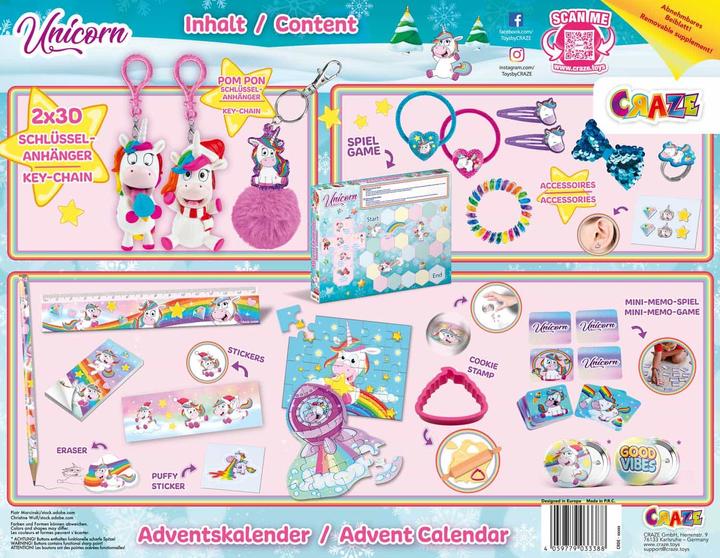 Actual product image Craze Unicorn
