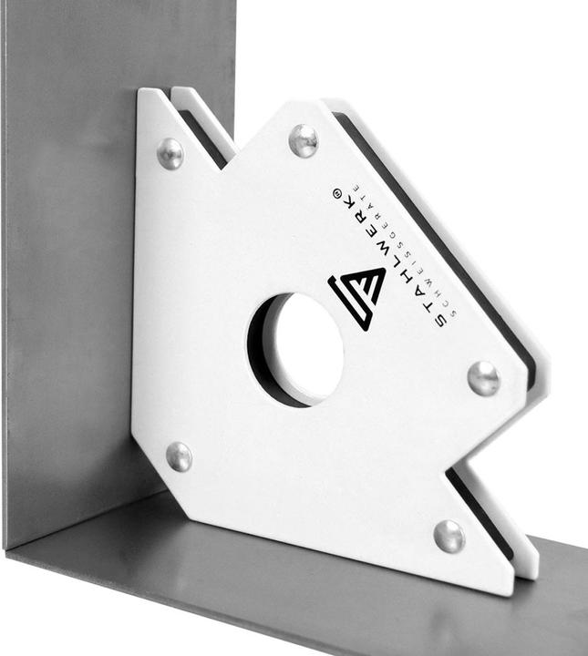 Produktbild Stahlwerk 4 x Magnet-Schweisswinkel 45° x 90° x 135°, 22,6 kg / 50 lbs 4er Set