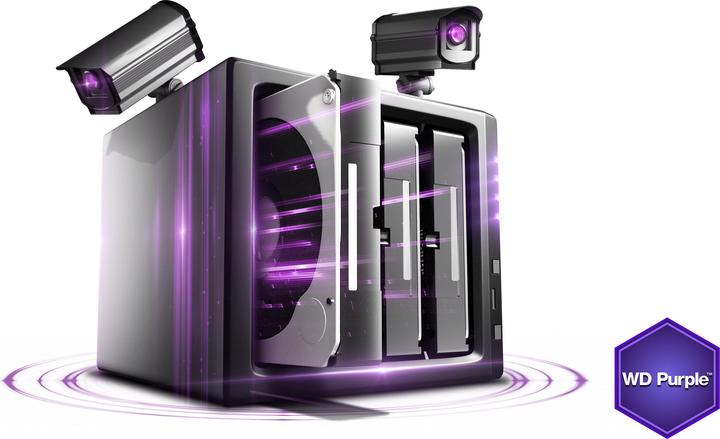 Image du produit WD Disque dur Purple WD30PURX (3 To, 3.5", CMR)
