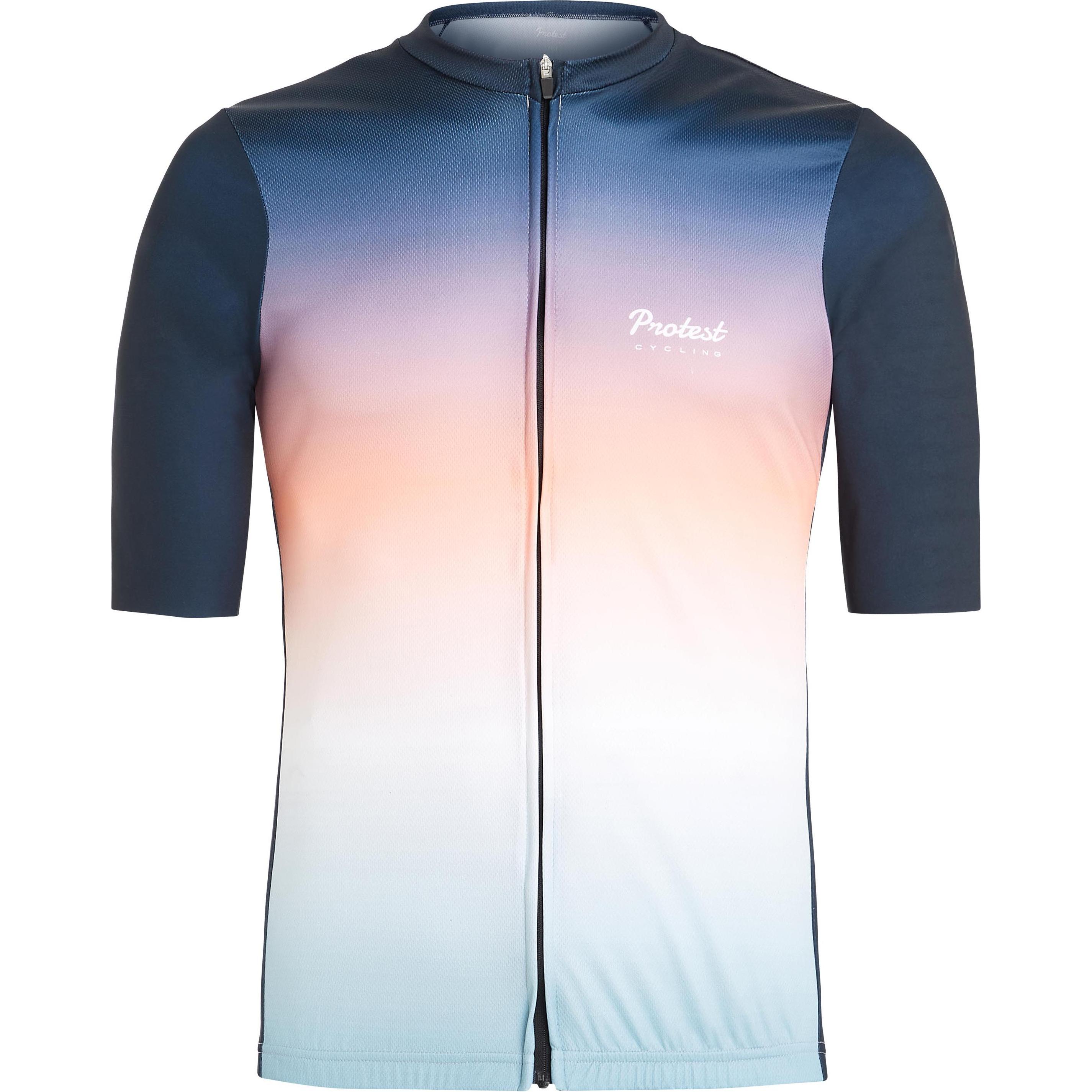 Protest, Uomini, Maglia ciclismo, Maglia ciclismo Prtdelgado manica corta (S), Blu, S