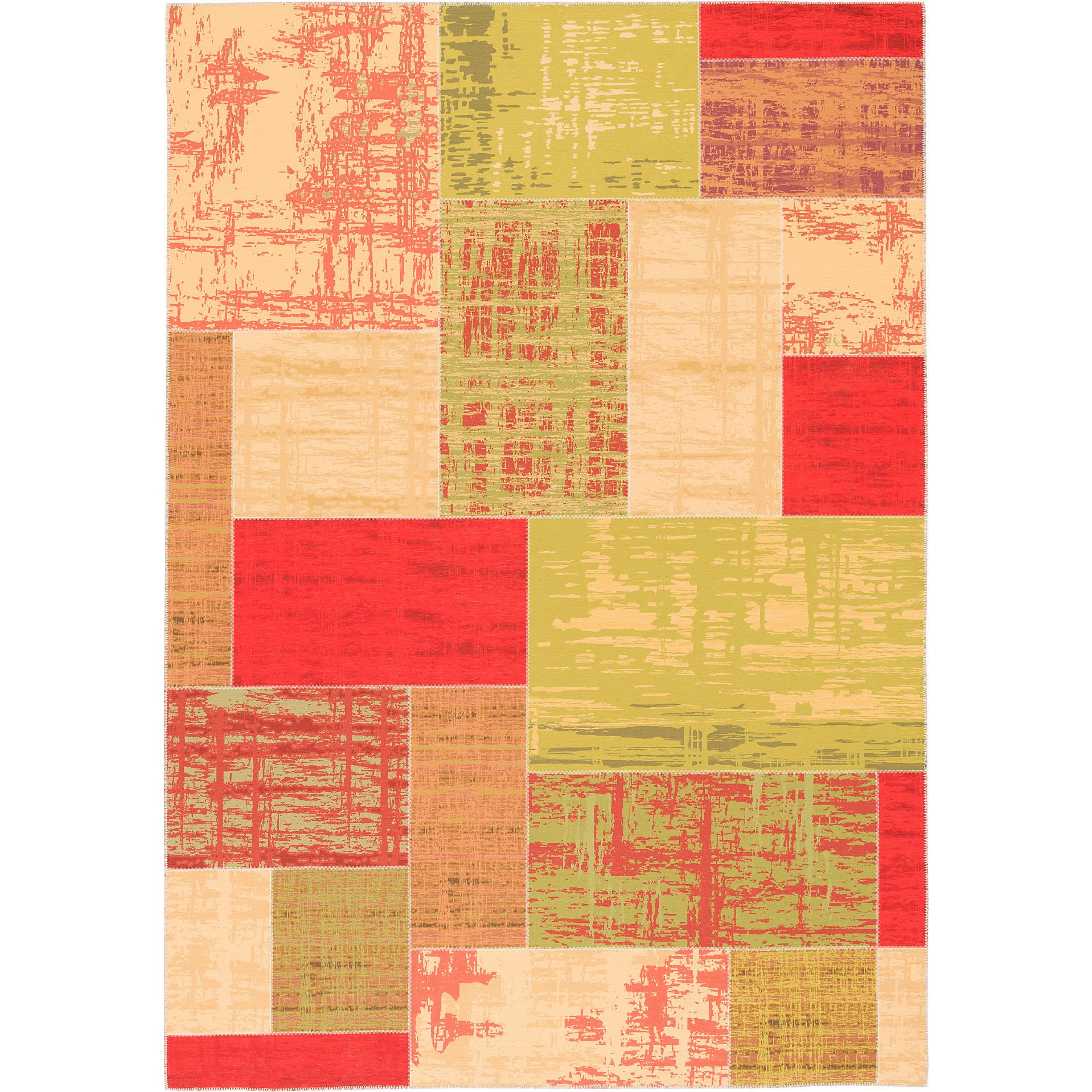 Thumbnail - Pergamon, Teppich, Luxus Vintage Designer Teppich Primus Patchwork (80 x 150 cm)