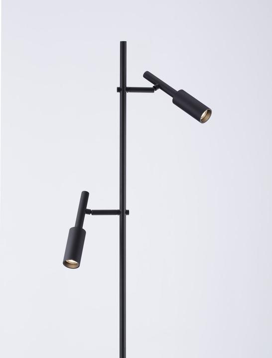 Actual product image Nova Luce JOY LED floor lamp black 14W warm white 161x25cm 9010235