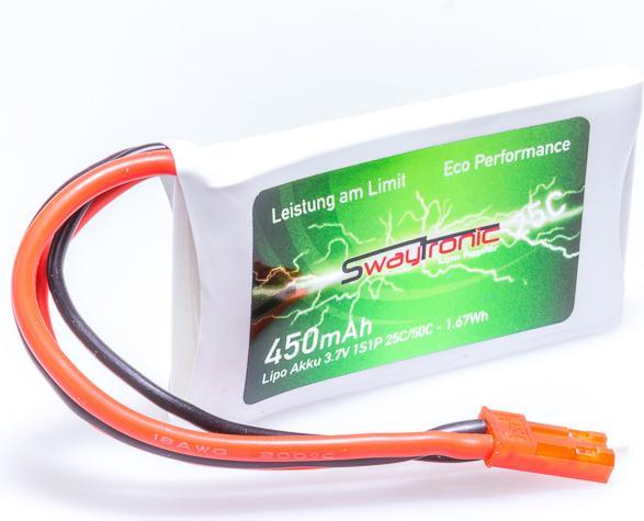 Actual product image Swaytronic LiPo Soft Case Walkera Molex (3.70 V, 450 mAh)