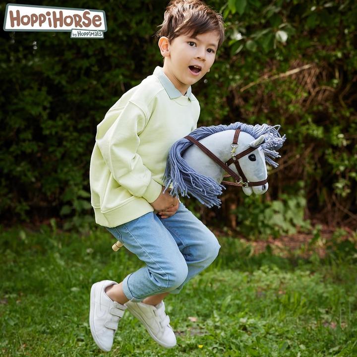 Produktbild No Name Pferd am Stock HOPPIHORSE Steckenpferd A4 grau