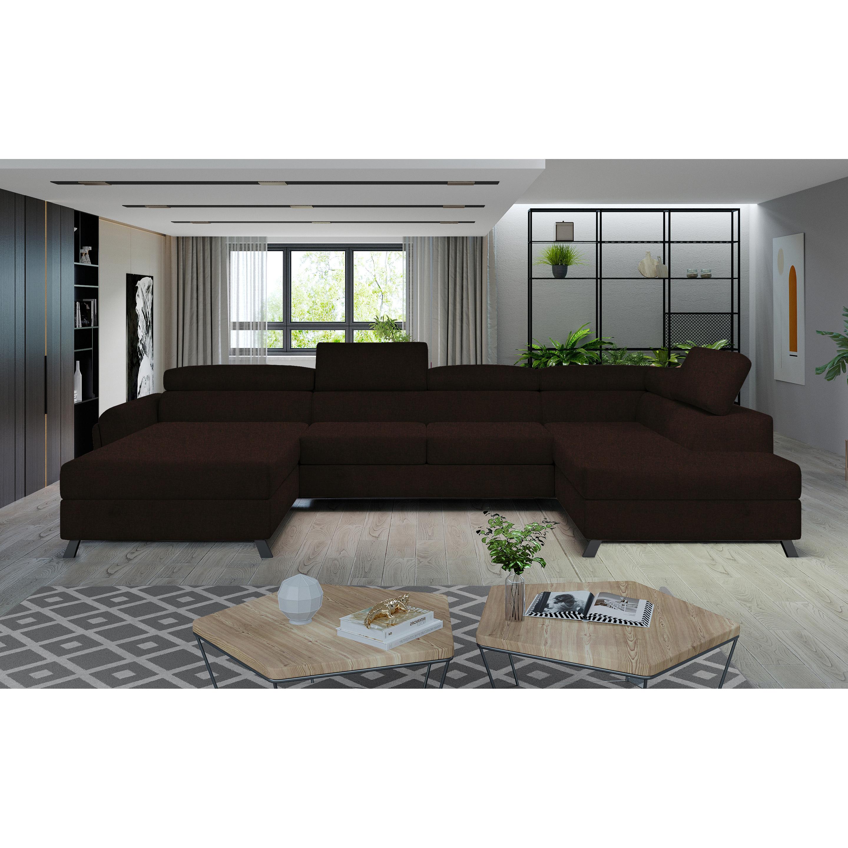 ELTAP, Sofa, Josette (5-Sitzer, Bettsofa, Wohnlandschaft)