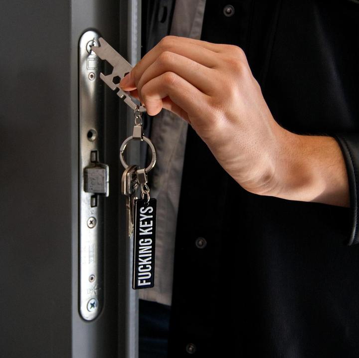 Actual product image Fisura Keyring FUCKING KEYS