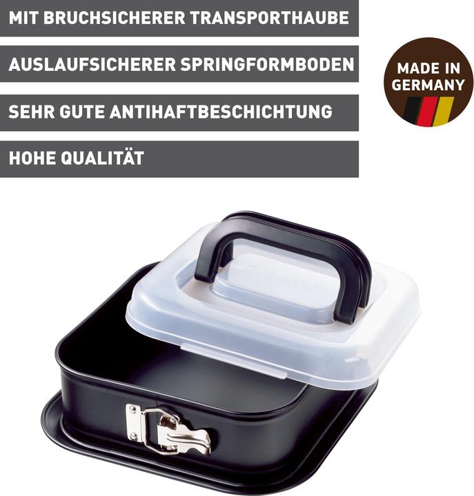 Productafbeelding Kaiser Springvormpan vierkant 24 x 24 cm Bake & Take