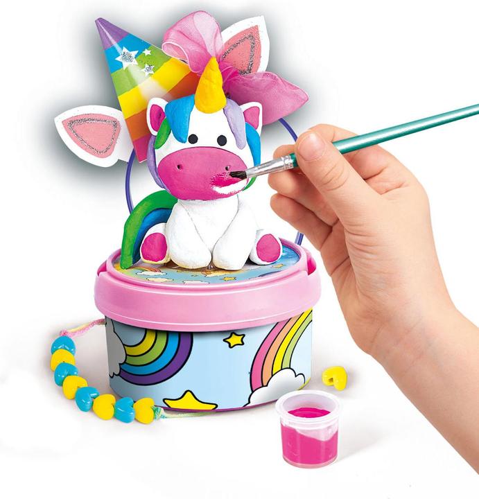 Image du produit Clementoni Idea Unicorn Creations Set d'argile et de peinture