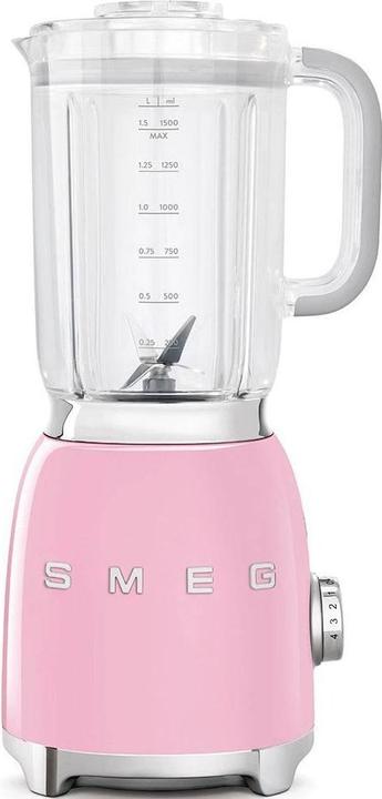 Actual product image Smeg BLF03PKEU Mixer colour pastel rose (800 W)