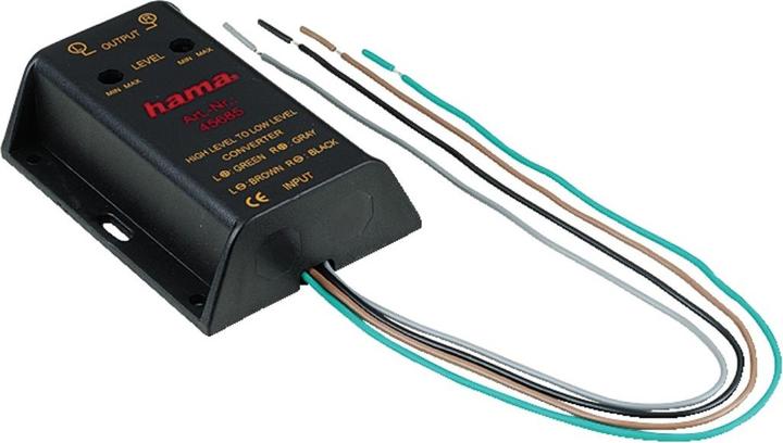 Actual product image Hama Hi-Low converter, adjustable