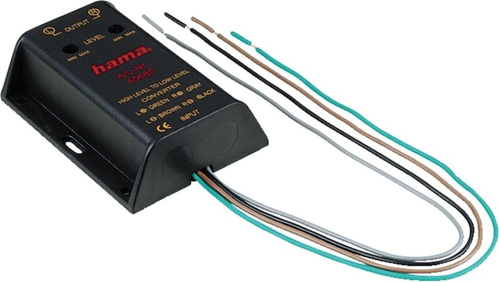 Actual product image Hama Hi-Low converter, adjustable