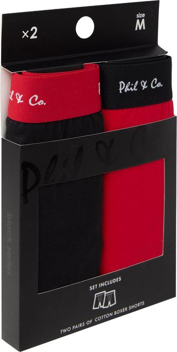 Produktbild Phil & Co. Berlin Retro Boxer Long (XXL, 2er Pack)