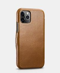 Produktbild iCarer iPhone 11 Pro (5.8) Case Vintage Series Side-open(metal clip in the front) Brown (Apple iPhone 11 Pro)