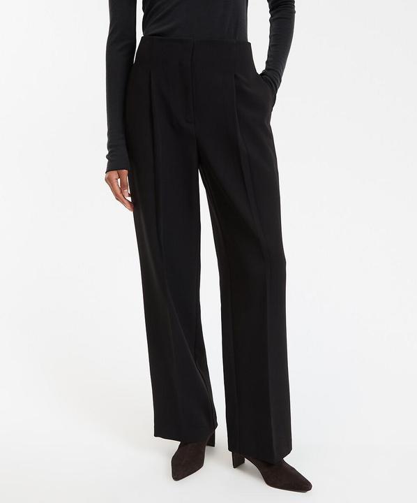 Immagine prodotto La Redoute Collections Gerade geschnittene Hose mit hoher Taille aus Polyviskose (Banda radio 38 (2600 MHz))