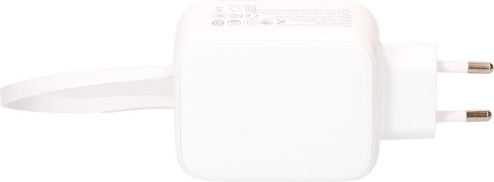 Produktbild Max Hauri Schnellladeadapter GaN 1x USB-C Kabel 1x USB-C PD/QC 65W (65 W, 2 Ports)