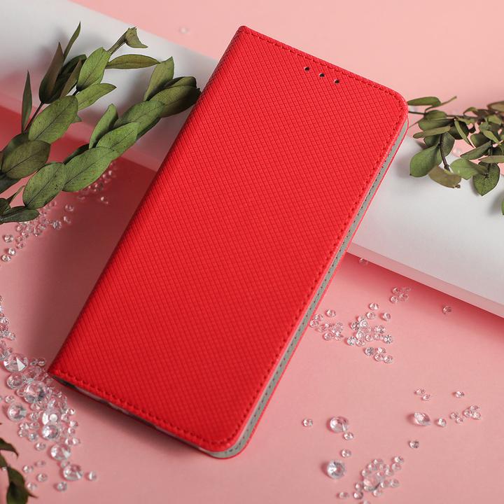 Produktbild OEM Smart Magnet case for Realme 14 5G / 14T 5G red (Xiaomi Redmi Note 14 5G)