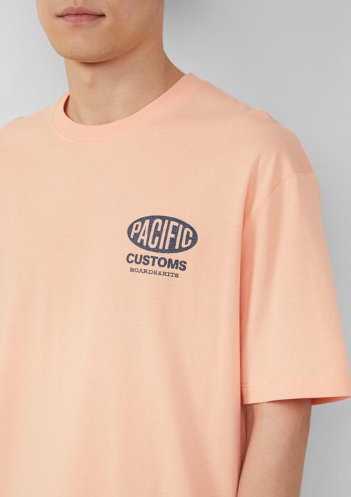 Produktbild S.Oliver T-Shirt T-Shirt im Relaxed Fit mit Front- und Rückenprint (XXL)