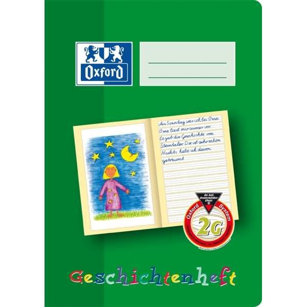 Actual product image Oxford Story booklet, A5 (A5, Lined, Soft cover)