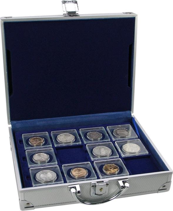 Actual product image Schwäbische Albumfabrik Coin case aluminium with carrying handle, lockable