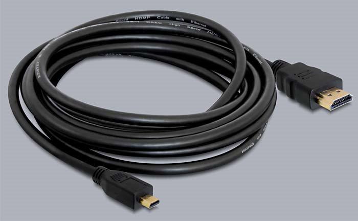 Produktbild Delock HDMI (Typ A) — micro HDMI (Typ D) (3 m, HDMI, 1.4)