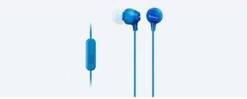Actual product image Sony Mdr-Ex15ap (No noise cancelling, Cable)