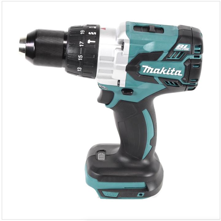 Produktbild Makita DHP 481 Y1J-D 18V Akku Schlagbohrschrauber Brushless 115 Nm im Makpac mit 1x 1,5Ah Li-Ion Akk (Akkubetrieb)