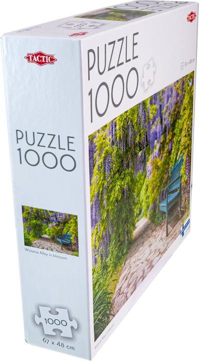 Produktbild Tactic Wisteria Alley In Blossom Puzzle, 1000 pieces (1000 Teile)