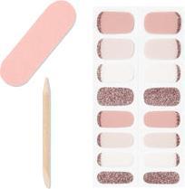 Produktbild Ardell Nail Addict Gel Nail Strips Cupids Bow 16 Stk (Nagelkleber, Violett, Pink, Weiss)